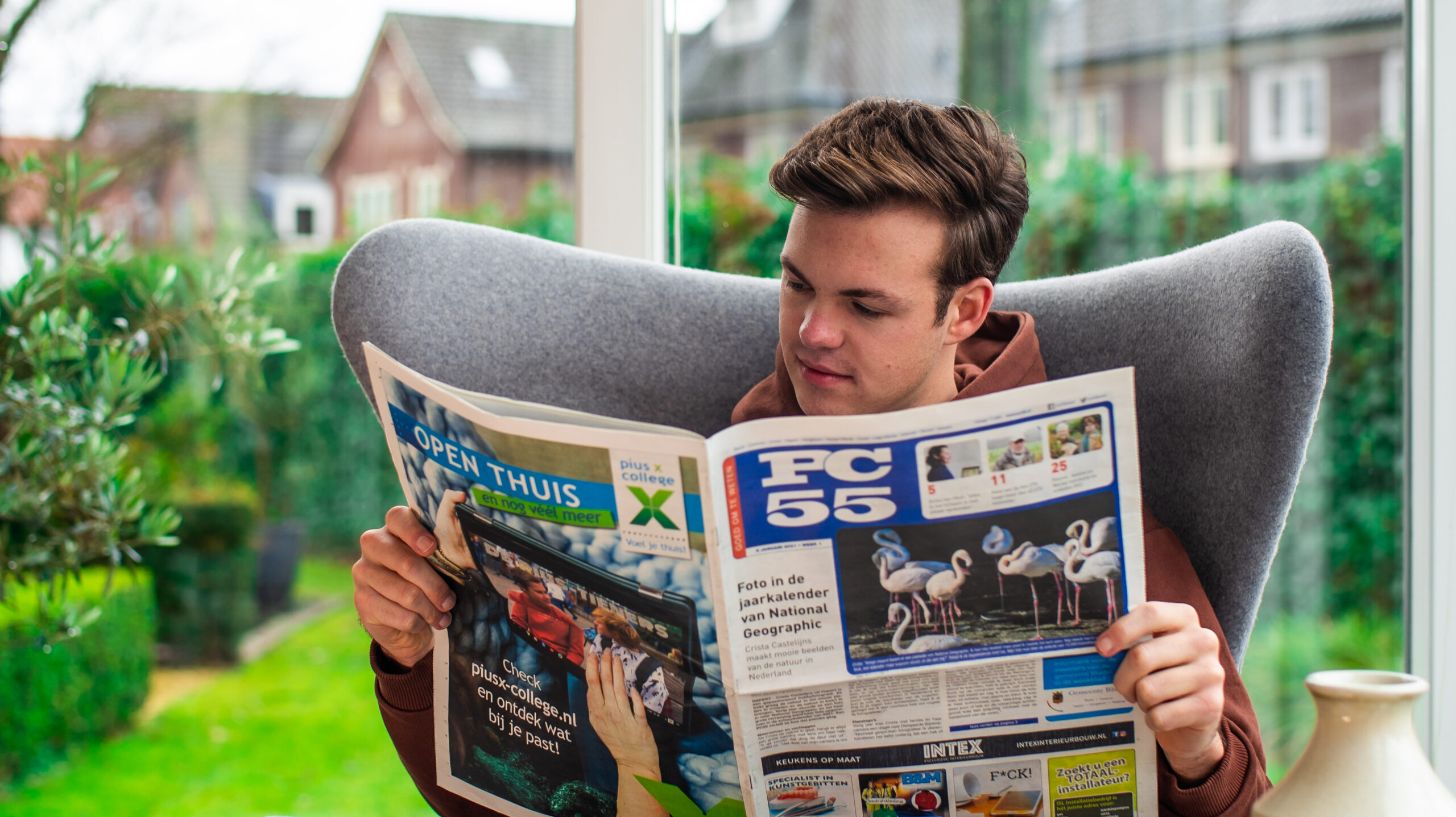 Publiciteit in dé lokale krant